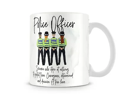 £9.25 • Buy Police Officer Constable Gift Novelty Hero Tea Coffee 10 Oz Mug - Free Delivery!