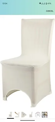 £40 • Buy 50 Ivory Spandex Chair Cover, Suitable For Wedding/event.