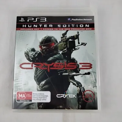 Crysis 3 PS3 PlayStation 3 Game (No Manual)  • $9.95