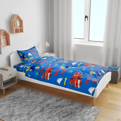 £13.90 • Buy Fireman Sam Single Duvet Cover Set Quilt Pillowcase Kids Bedroom-GREAT PRICE 🔥