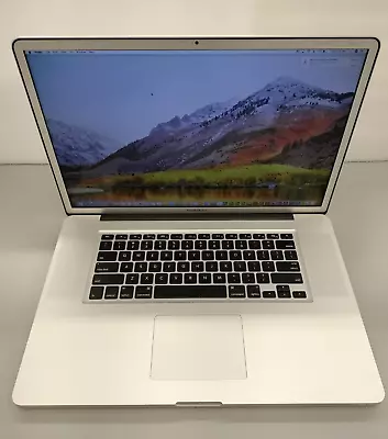 Apple Late 2011 A1297 Macbook Pro 17'' Intel Core I7 2.5GHz/8GB/750GB Silver • $581.69