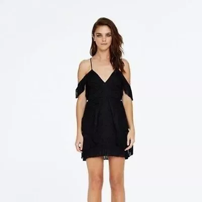 Sexy Black Alice McCall 'LITTLE DAME DRESS' Size 6 Brand New RRP $360 • $120