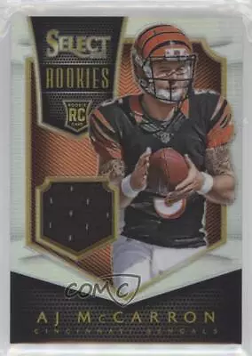 2014 Panini Select Rookies Jersey Silver Prizm /299 AJ McCarron #RJ-AJ Rookie RC • $2.27