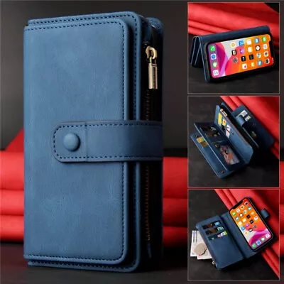 Wallet Case For Xiaomi Redmi Note 10 11 12 Poco M3 Pro Strap Flip Magnetic Cover • $20.29