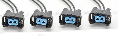 Honda Acura OBD2 Fuel Injector Connector B16 D16 K20 K24 B18 B18c5 D16Y8 Pigtail • $28.99