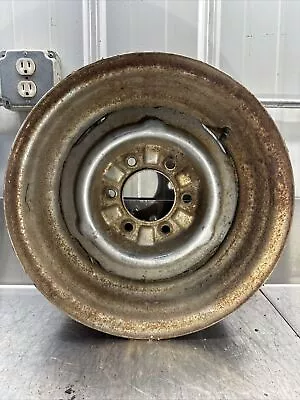 1955-1959 Chevy Truck 15x6 Steel Wheels 6 Lug Chevrolet 3100 Original Vintage • $180