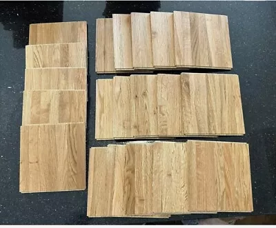 (80) HONEY Oak Parquet Floor: 6 X6 X5/16  PREMIUM White Oak Tiles NEW! D-I-Y • $200