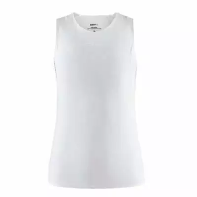 CRAFT PRO DRY NANOWOOD SL Women's Sleeveless White Functional Vest  • £41.20