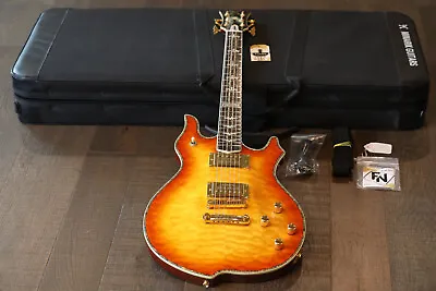 Minarik Guitars Goddess Electric Guitar Quilted Honey Burst + OHSC • $1395