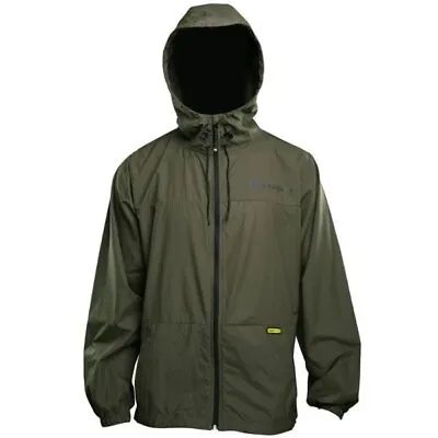 RidgeMonkey APEarel Dropback Lightweight Hydrophobic Jacket Green • £34.99