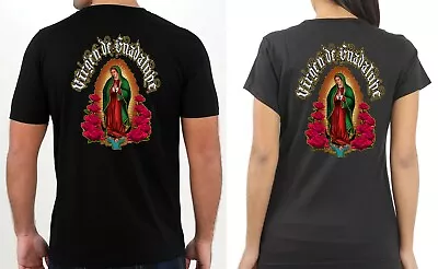 Virgen De GUADALUPE T Shirt Mary Maria Virgin Virgencita Catholic Faith 2 • $17.99