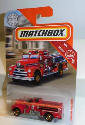 Matchbox  2018 #55 Seagrave Fire Engine • $3.99