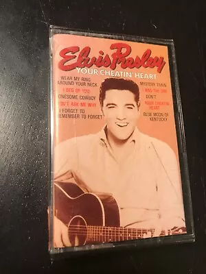 Elvis Presley Your Cheatin' Heart CASSETTE Tape SEALED Portugal Rock N Roll • $5.95