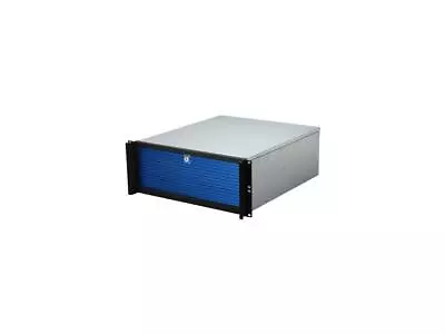 IStarUSA D-416-BLUE Metal/ Aluminum 4U Rackmount Compact Stylish Server Chassis • $115.99