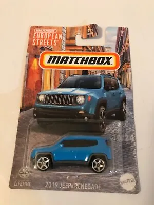 2019 Jeep Renegade * New * 2024 Matchbox European Streets • $1.99