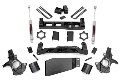$899.95 • Buy Rough Country 5  Lift Kit For 07-13 Chevy Silverado GMC Sierra 1500 4WD - 26230