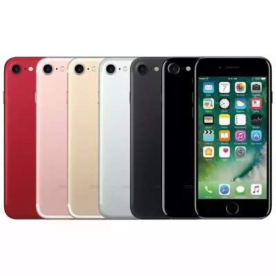 Apple IPhone 7 - 32GB 128GB 256GB - All Colors - Good Condition • $79