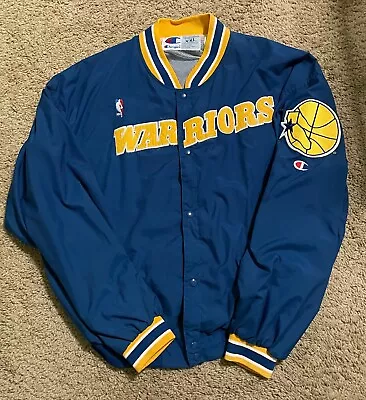 Golden State Warriors Vintage XXL Champion Warmup Suit 1990's  • $599.99