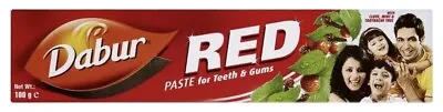 Dabur Natural Ayurvedic Red Herbal Toothpaste Vegetarian New Premium Quality • £3.75