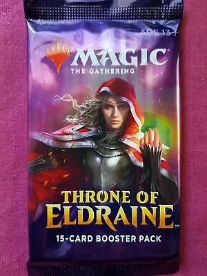 Magic The Gathering THRONE OF ELDRAINE New Sealed Booster Pack MTG • $13.99