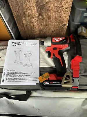 Milwaukee 2853-20 18V Cordless 3 Speed Impact Driver W/2.0 XC Battery • $60