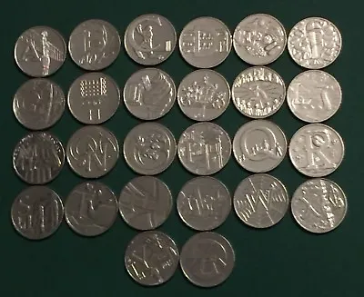 2019 New A-Z 10p Coins Alphabet Choose The Letter Medal / Album / Capsule + Foam • £25
