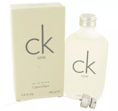 Ck One Calvin Klein Men 3.4 Oz 100 Ml Eau De Toilette Spray New In Box • $28.70