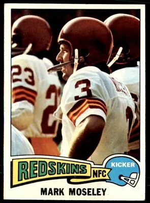 1975 Topps Mark Moseley Washington Redskins #364 • $1.56