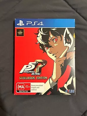 Persona 5 Royal - Steelbook Edition PS4 • $40