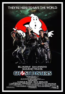 Ghostbusters Alt. Movie Poster Print & Unframed Canvas Prints • $20.95