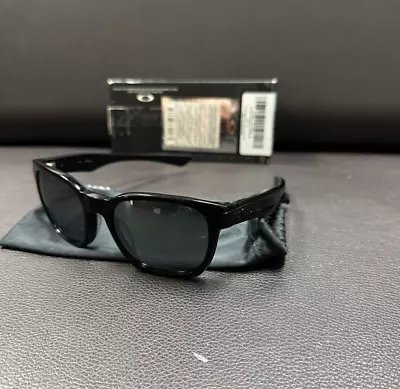 Rare Oakley Asian Fit Polished Black Polarized Garage Rock LX  Oo2041-01 • $280