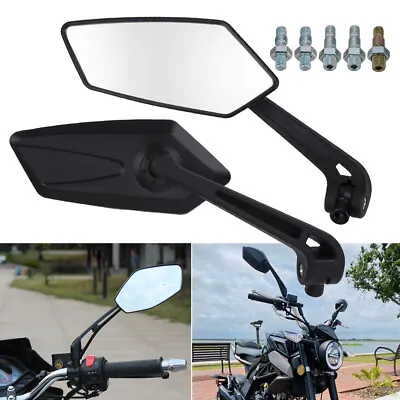 Motorcycle Rearview Mirror For Harley Softail Sportster Chopper Bobber Universal • $14.14