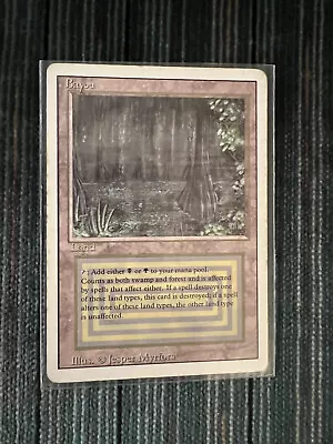 Magic The Gathering Bayou Dual Land Revised Edition MTG • $320