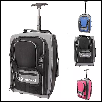 Compact Cabin Bag Travel Hand Luggage Backpack Flight Suitcase Cabin Trolley Bag • £24.99