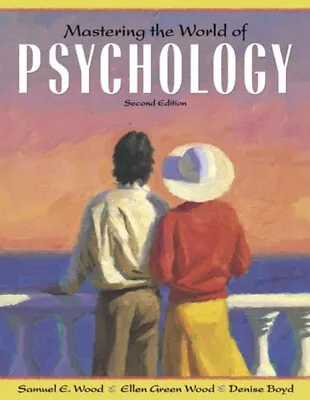 Mastering The World Of Psychology Denise Wood Ellen Green Wood • $7.87
