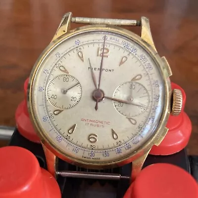 Pierpont Vintage Landeron 48 Chronograph Watch • $128.88