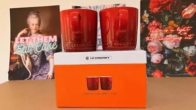 Le Creuset Stoneware Mug 350ml - Cerise Red • £15