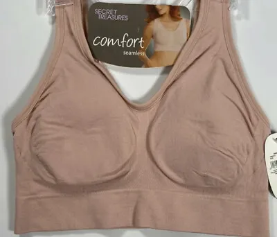 Secret Treasures Rose Comfort Seamless Bra NEW! NWT • $9.98