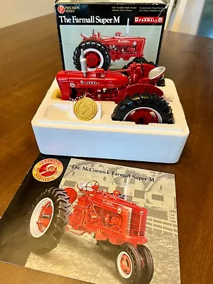 The Farmall Super M  Model # 4615 1/16  Precision Series  NEW IN BOX  • $95