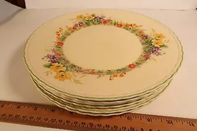 Vintage Myott Staffordshire England Queenston GB3567 China Dinner Plates • $37.50