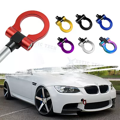 CNC Aluminum Euro Racing Style Tow Hook For BMW 1 3 5 Series X5 X6 Mini R55 R56 • $17.99