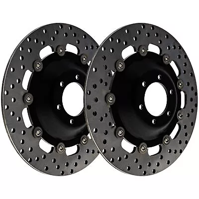 NICHE Front Brake Rotor For Honda Goldwing 1000 45120-371-000 Motorcycle 2 Pack • $154.95