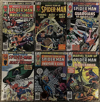 Marvel Team-Up Spider-man Lot #6 Marvel Comic  Series From The 1970s • $20