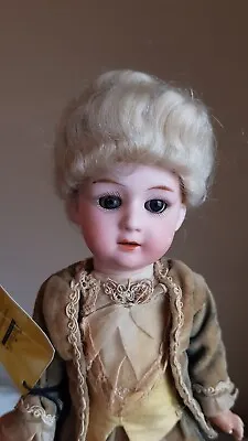 Germany Gebruder Heubach Bisque Head 8192 8/0 Doll Flapper  Wig Theriault Tag  • $269.99