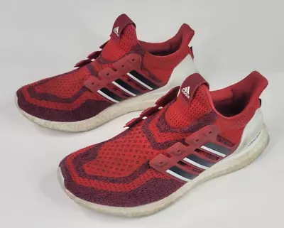 Adidas Ultraboost 2.0 DNA Jalen Ramsey Size 9.5 Men's Red Running Shoes FZ5487 • $38.88