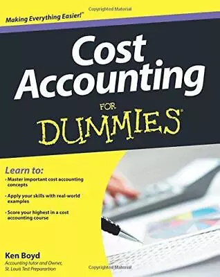 Cost Accounting For Dummies • £7.12