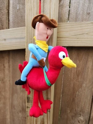 $12.99 • Buy VTG 1999 Stuffins Rudolph Island Of Misfit Toys Cowboy Ostrich Stuffed Plush CVS