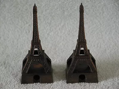2 Vintage Die Cast Metal Pencil Sharpeners Eiffel Tower • $7.99