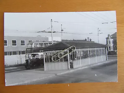 Portsmouth Cosham Railway Gates TerminusTrolleybus Route 1961 Street Scene Photo • £5