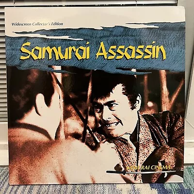 Samurai Assassin (1964) Laserdisc Samurai Cinema Mifune Toshiro 2 Disc -Tested • $24.99